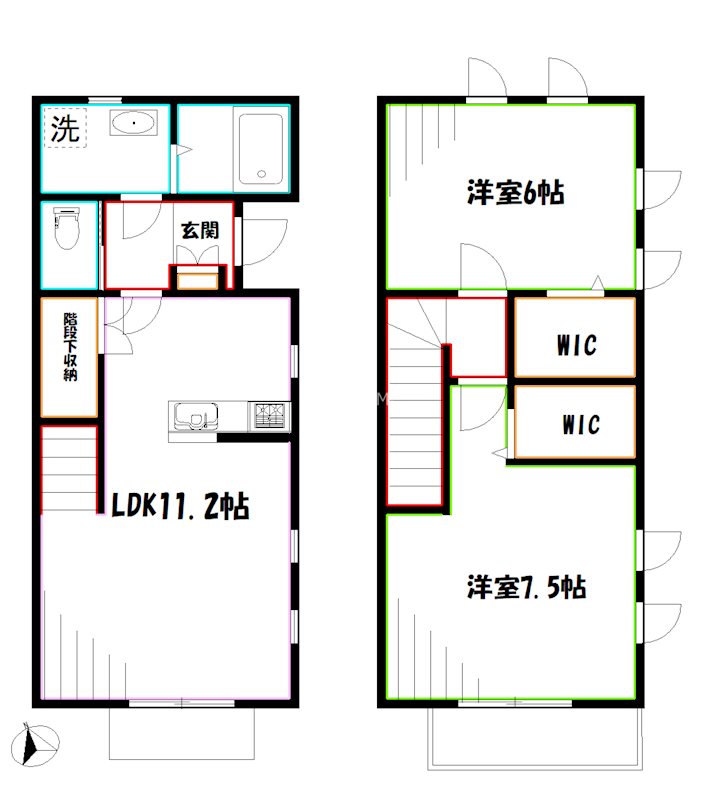 Lupinus Sengawa 間取り