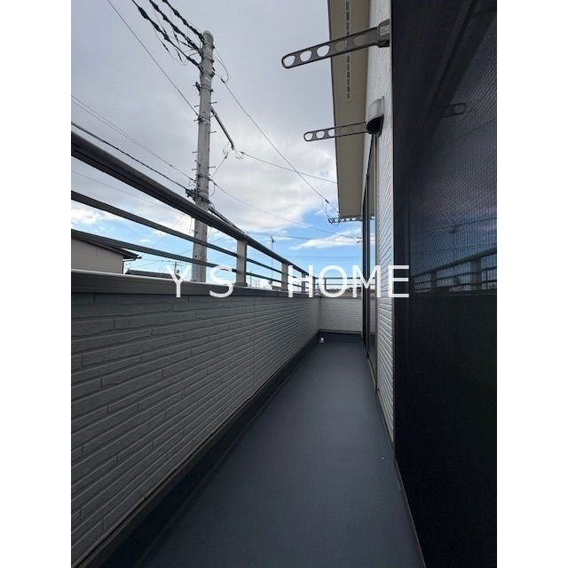 前原町３丁目貸家 ベランダ