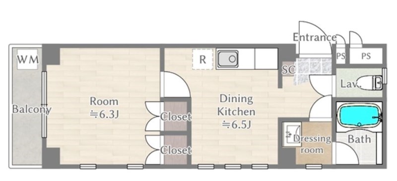 アルカサール吉祥寺  間取り
