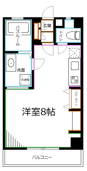 Perfume OGIKUBO（パフュームオギクボ）  間取り