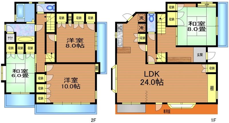 西元町3丁目戸建 間取り
