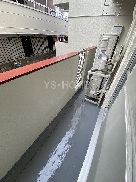 コーポ日月居 ベランダ