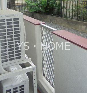 コーポ日月居 ベランダ