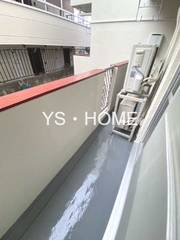 コーポ日月居 ベランダ