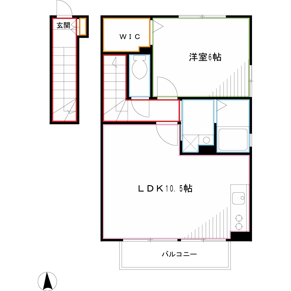 ベルクウッド 間取り