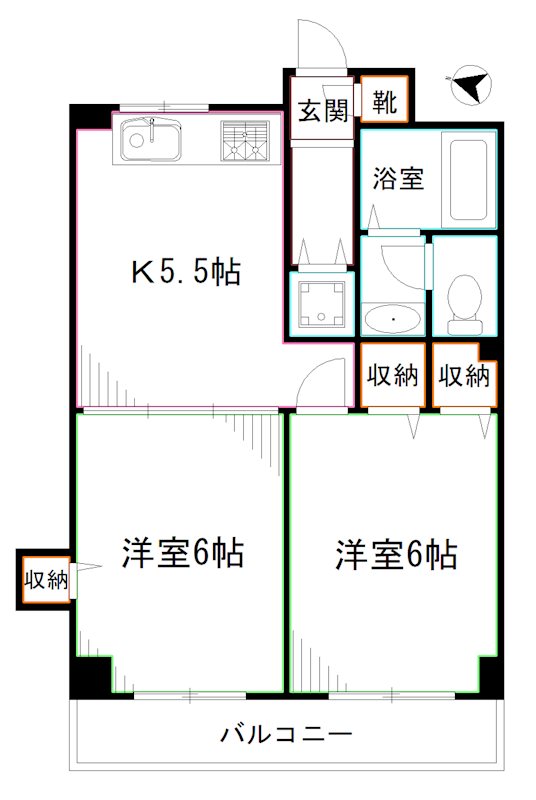 プライムアーバン新宿落合 間取り