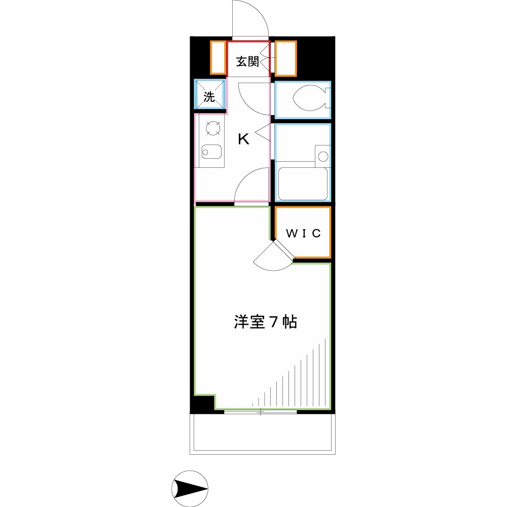 ビイルーム小金井 間取り