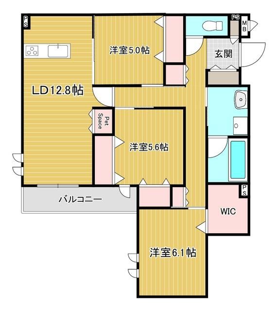 ザ・カリフォルニアレジデンス 間取り