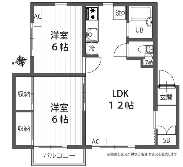 メゾン・ドゥ・花水木 間取り