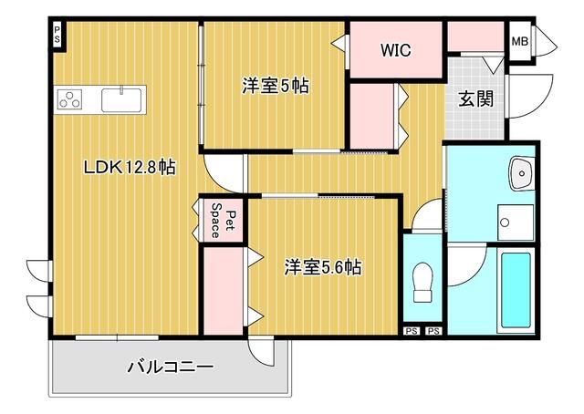 ザ・カリフォルニアレジデンス 間取り