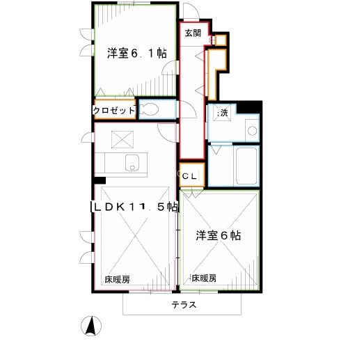 メゾン サクラ 間取り