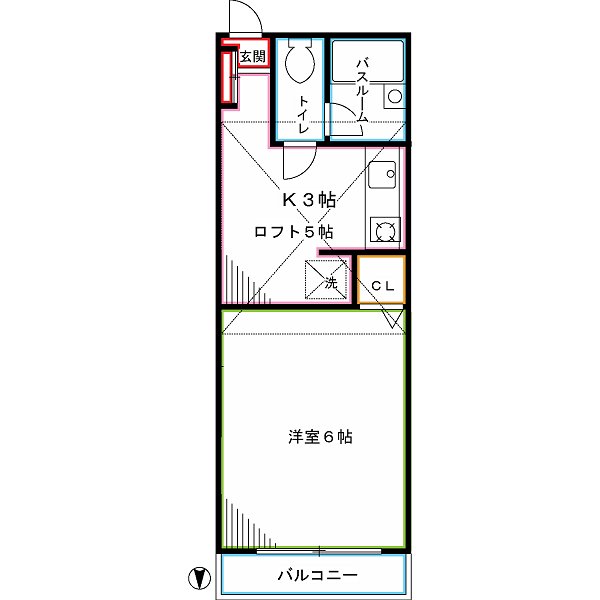 ヴィラサンタクルズ 間取り