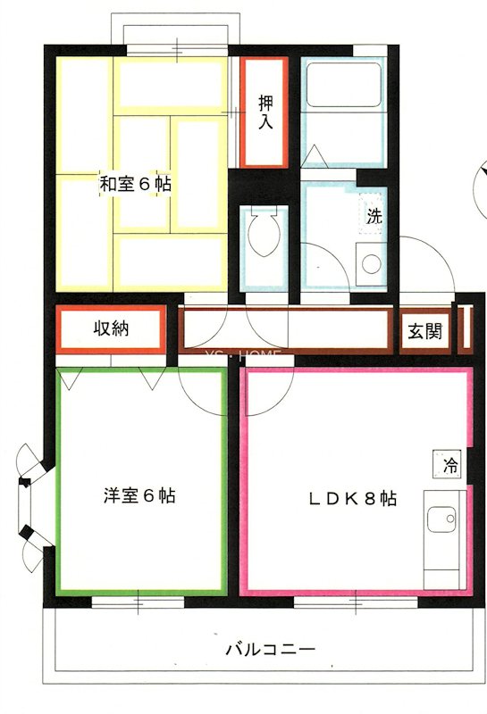 アヴァンティコート A棟 間取り