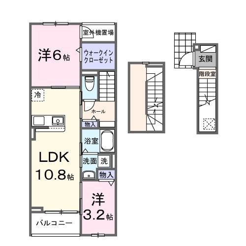 LA.OHANA　田無 間取り