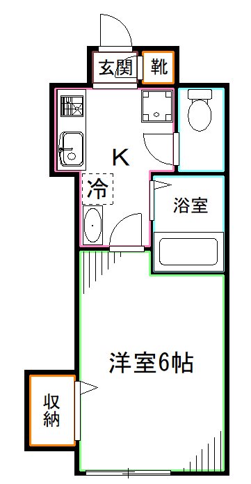 オリーブレジデンス東中野 間取り