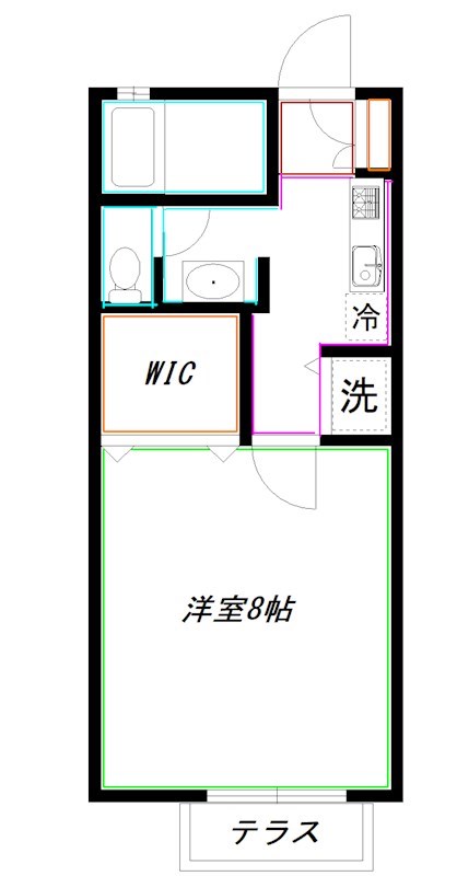 GardenHillsⅡ 間取り