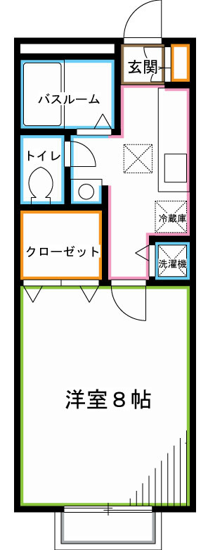 GardenHillsⅡ 間取り