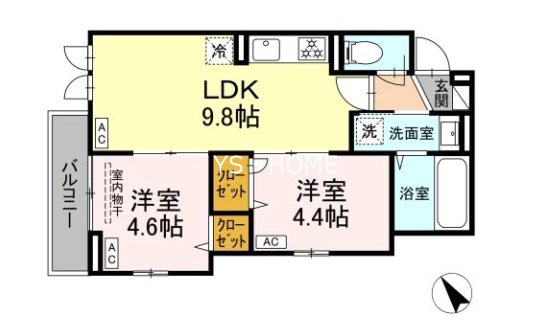 Maison Cocoru 間取り