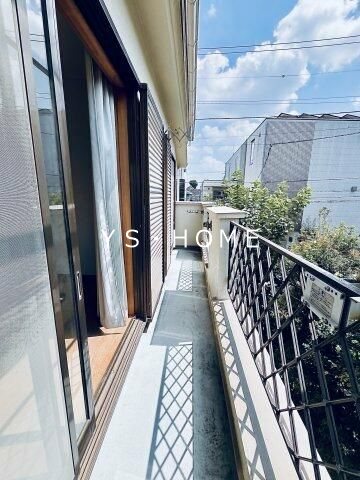 奥野邸 ベランダ