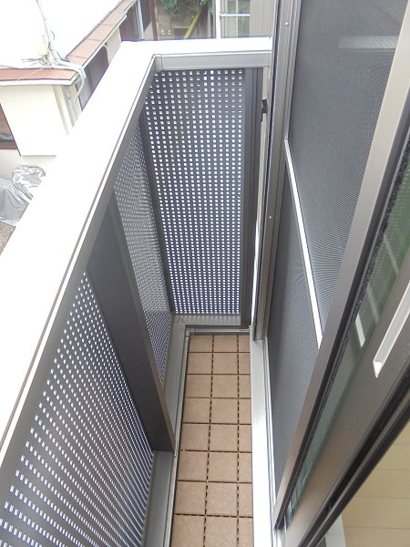 ブラン　et　ノアール ベランダ