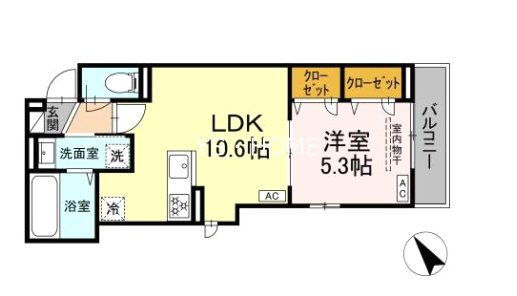 Maison Cocoru 間取り