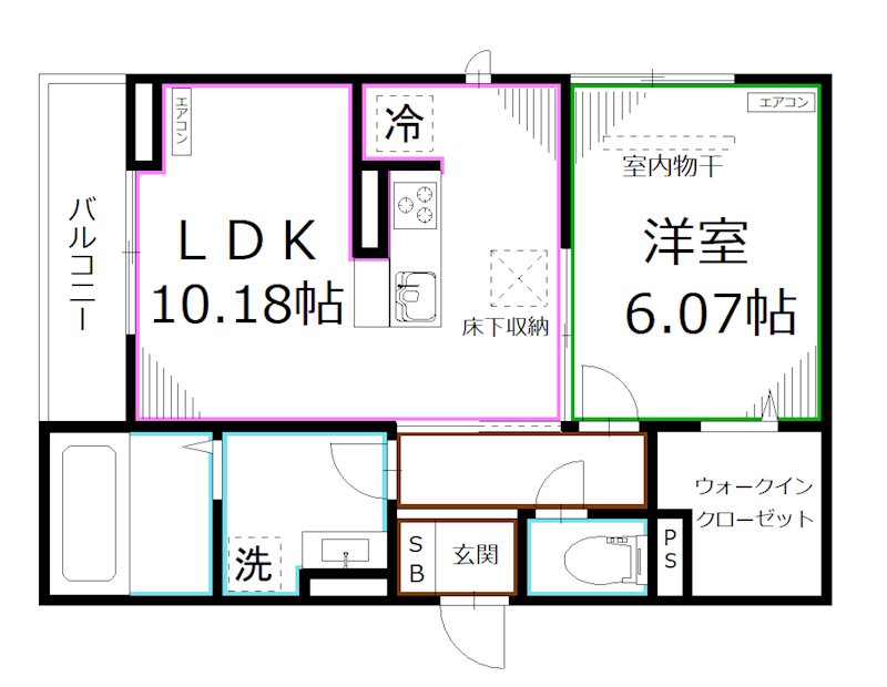 イグレック新小平 間取り