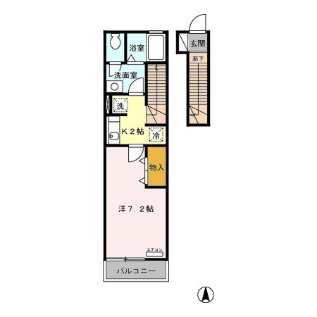 フレア新中野 間取り