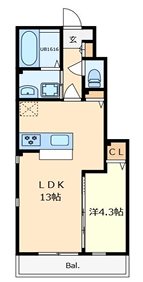 Sweet HomeⅡ 間取り