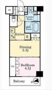 デュオステージ武蔵小金井 間取り