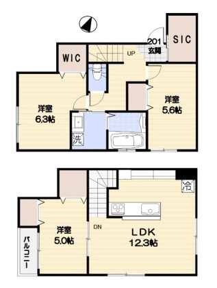 Cipresso(チプレッソ)  間取り