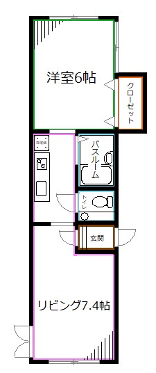 MODULOR阿佐谷南（モデュロール） 間取り
