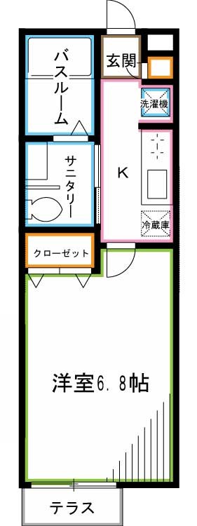 グランビル清水 間取り図