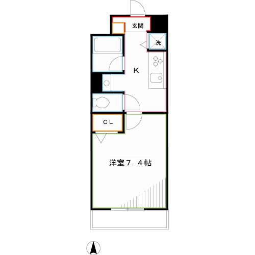 ヴィクトアール吉野 間取り