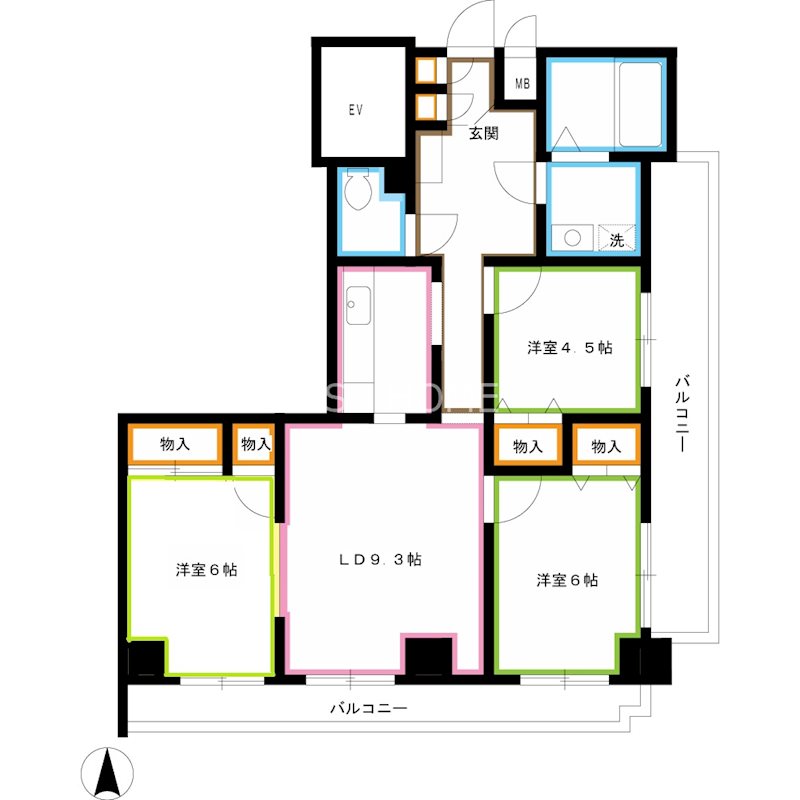 チェレスタＴ小金井 間取り