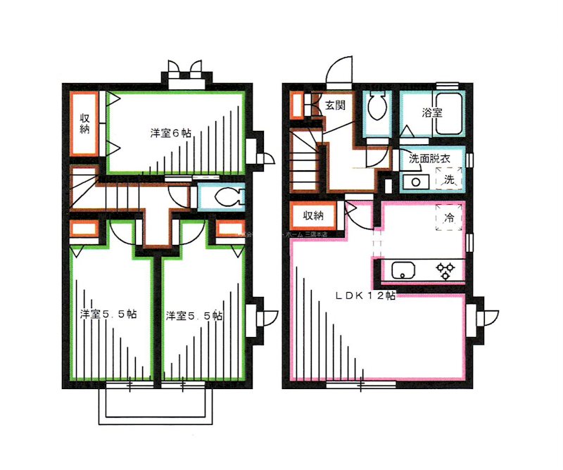 シャトレー武蔵野弐番館       間取り