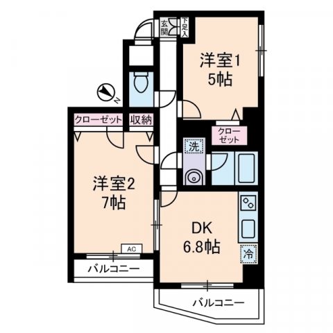 コート高橋 間取り