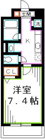 ヴィクトアール吉野 間取り