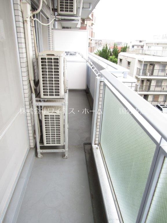 ロイヤルキャステージ恋ヶ窪 ベランダ