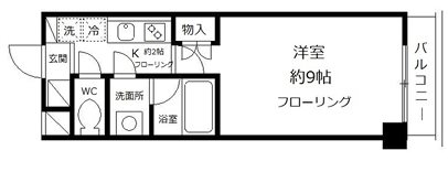 ジャルダンＭ・Ｋ 間取り