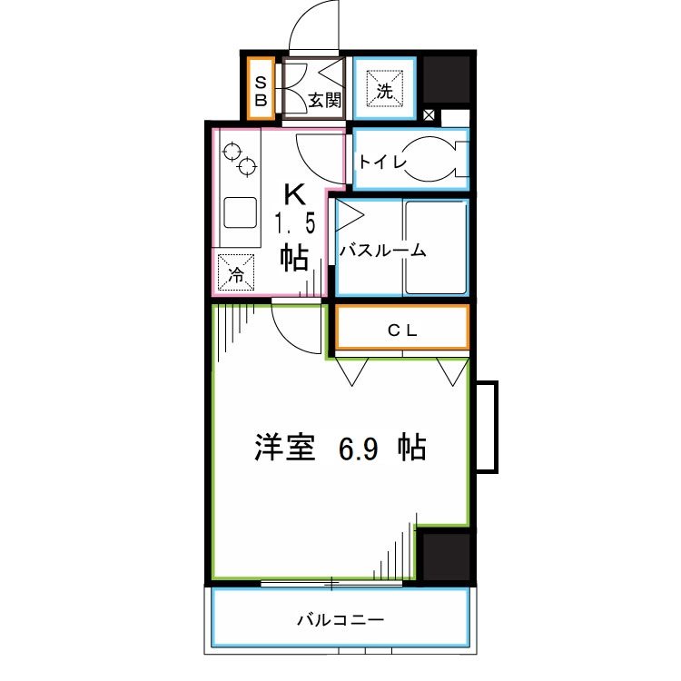 フェニックス国分寺弐番館 間取り