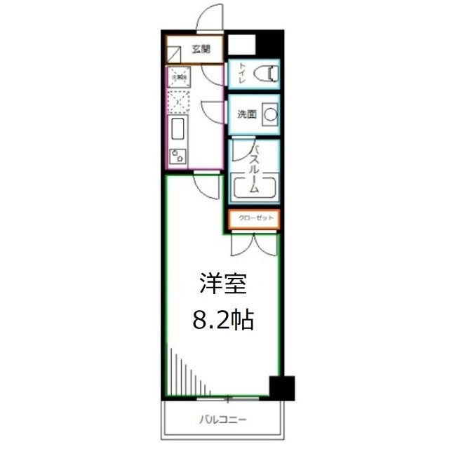 ジャルダンＭ・Ｋ 間取り