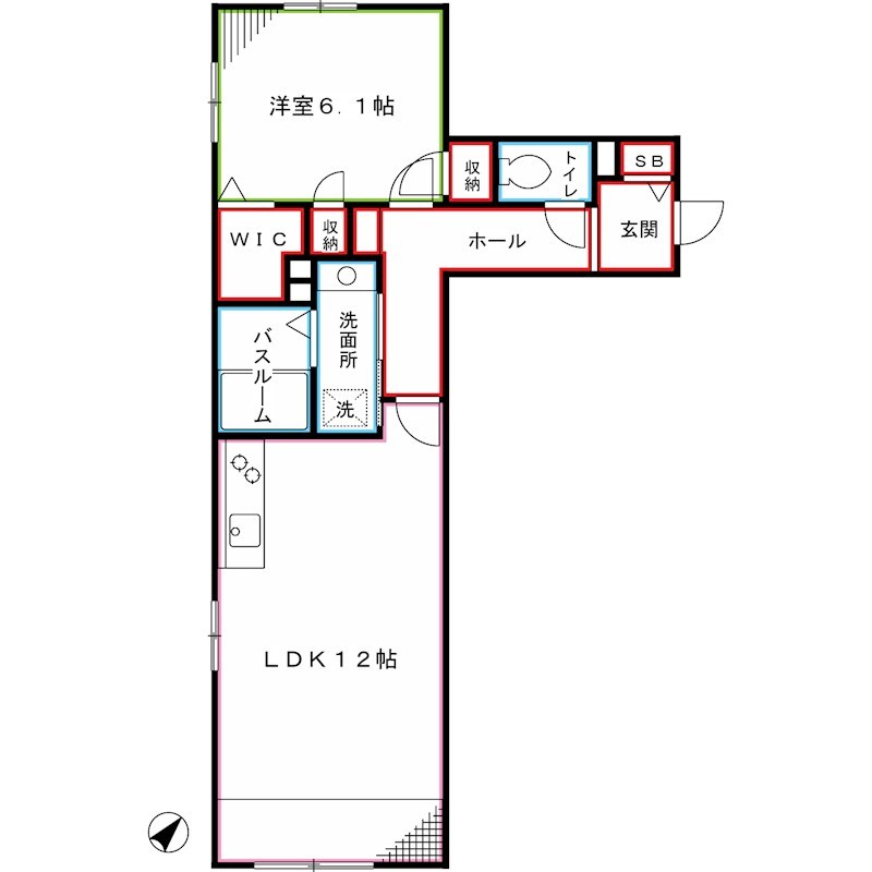 ミッドタウンコート 間取り
