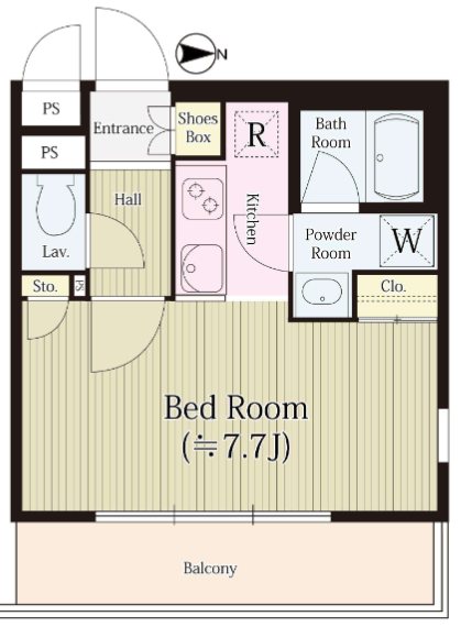 ル・ボワ武蔵境 間取り