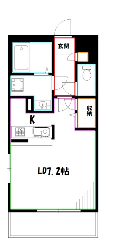 ル・ボワ武蔵境　 間取り