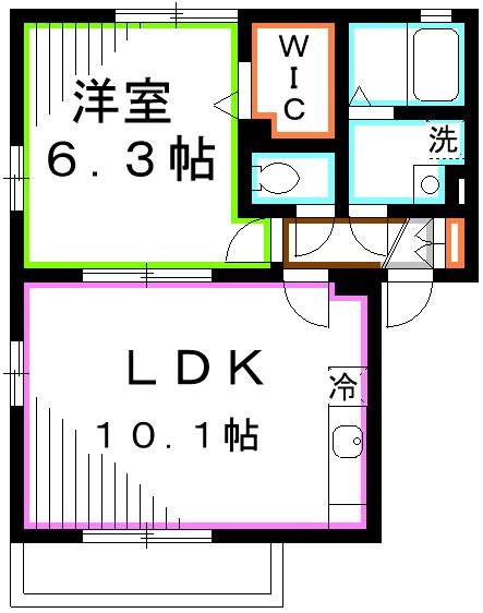 善福寺プロヴァンス 間取り