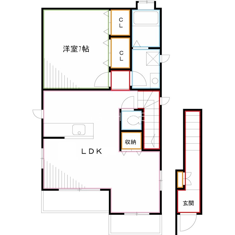 Kハウス 間取り