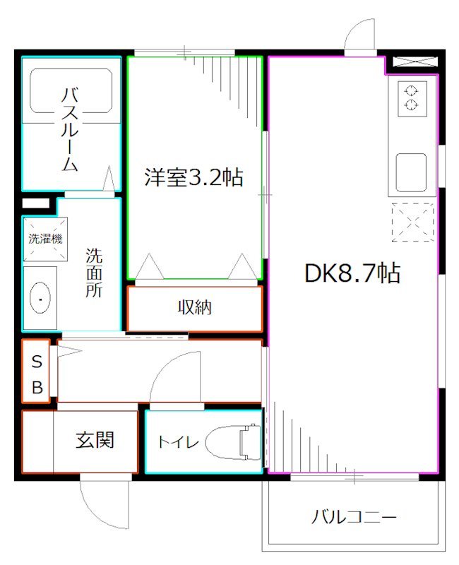 コート西山 間取り