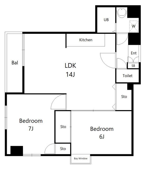 ライオンズマンション恋ヶ窪 間取り