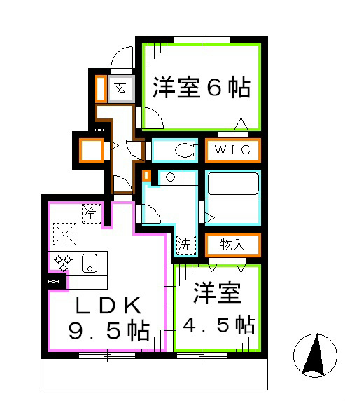 　スイーベル 間取り