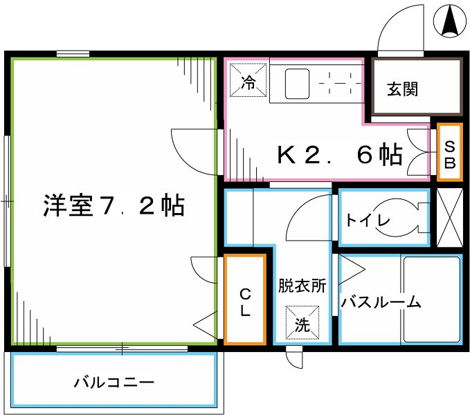 メゾン・ド・Ｇ 間取り